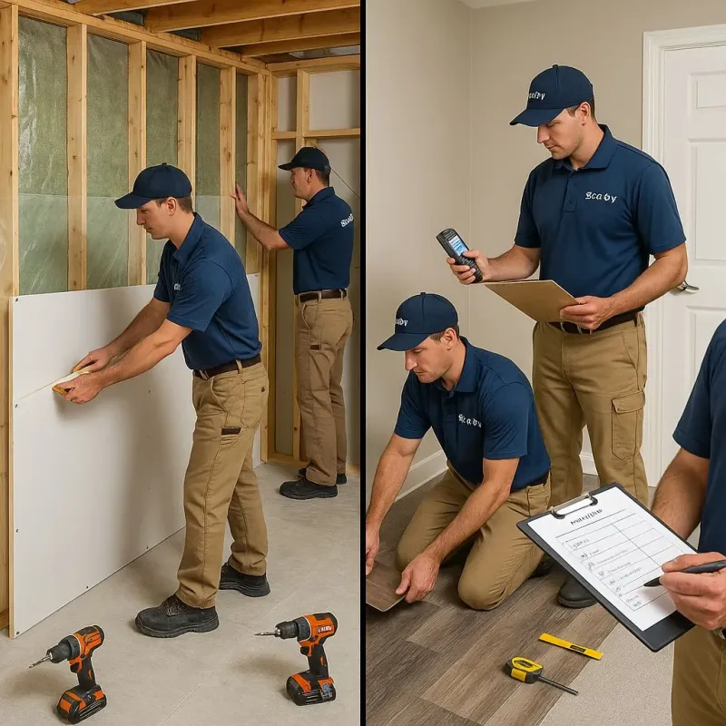 Repairs and Reconstruction process in Claycomo, MO